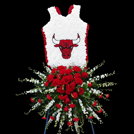 Sports Jersey funeral piece