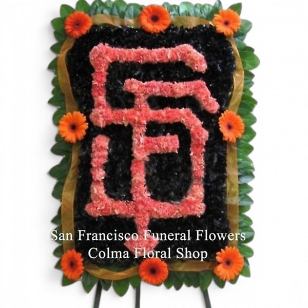 SF Giants Floral Logo Tribute