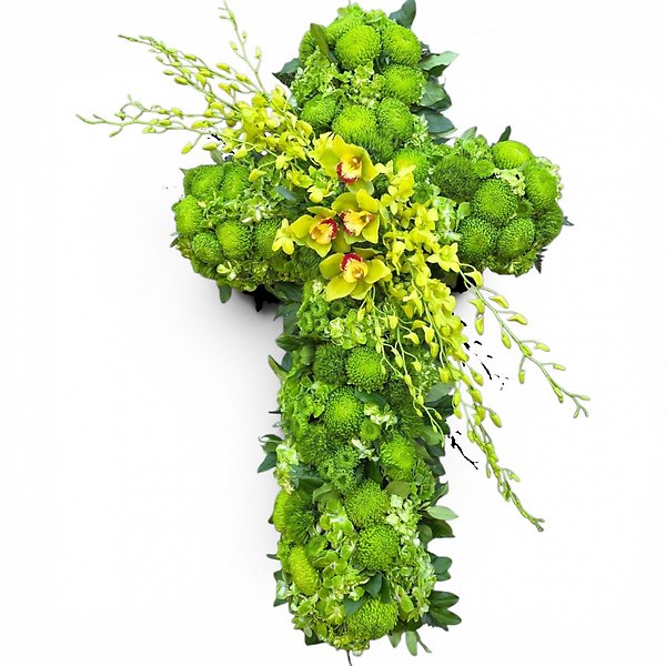 Emerald Garden Cross