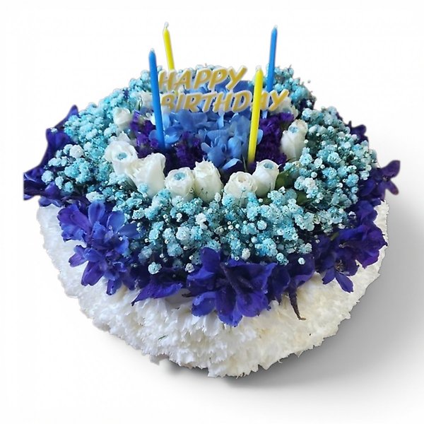 Birthday King Cake