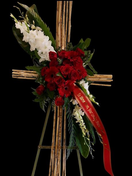 True Love Bamboo Cross