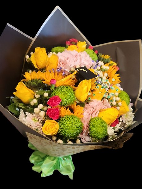 Graduation bouquet deluxe