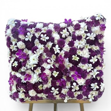 Amethyst Blooms Pillow