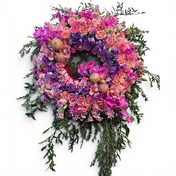 Opulent Floral Halo