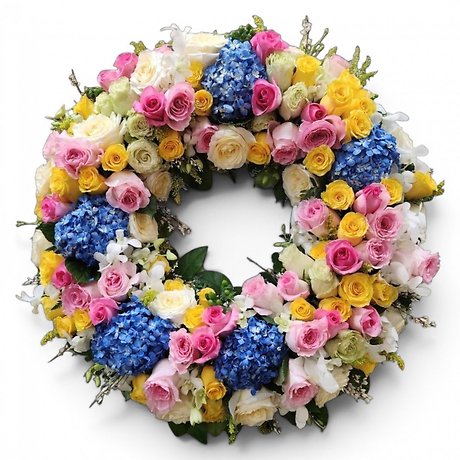Secret Garden Floral Wreath