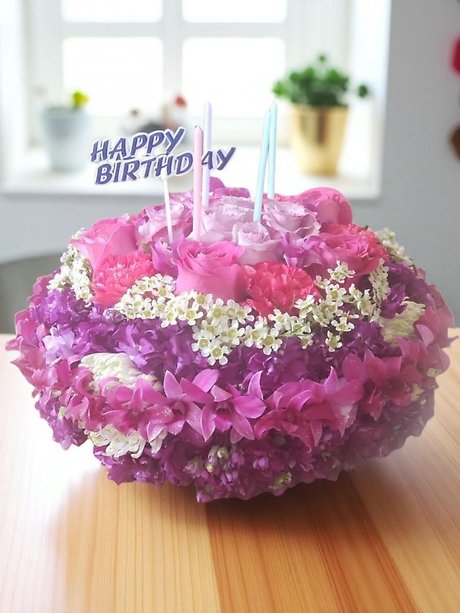 Sweet Wishes Birthday cake