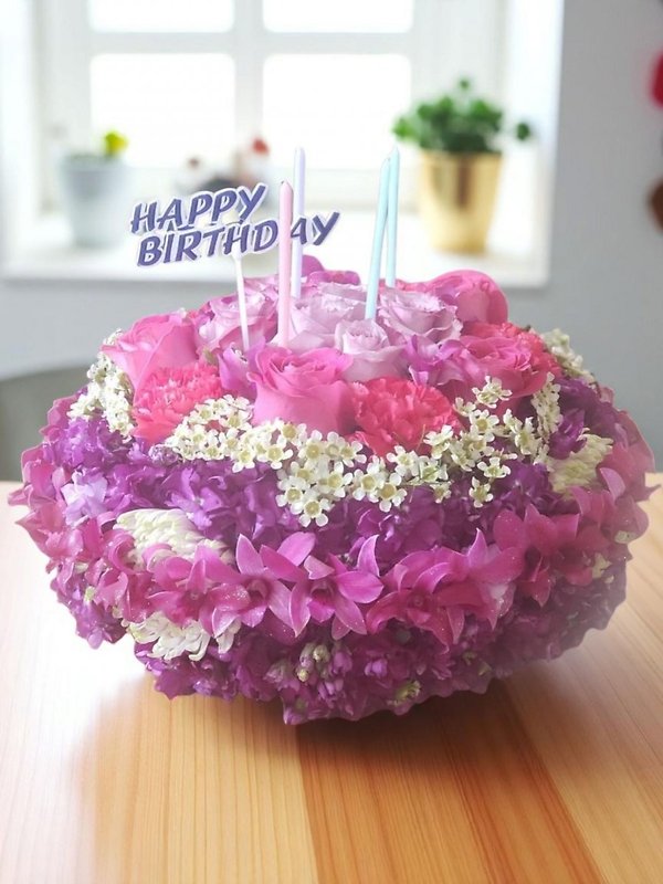 Sweet Wishes Birthday cake