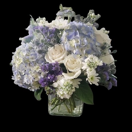 Ocean song vase arrangement