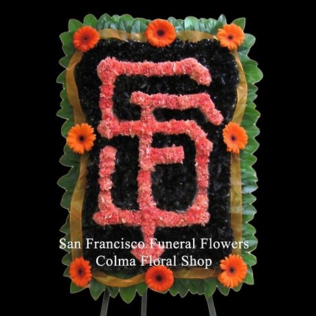 SF Giants Floral Logo Tribute