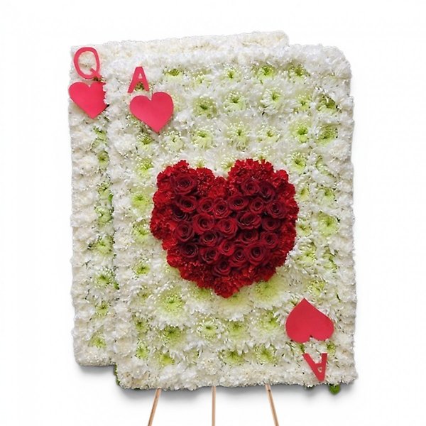 Poker Flower Card