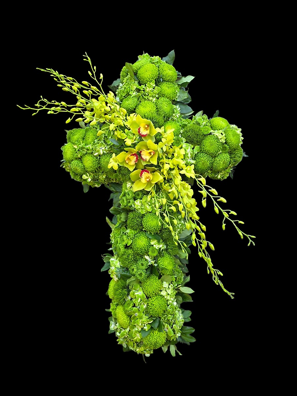 Emerald Garden Cross