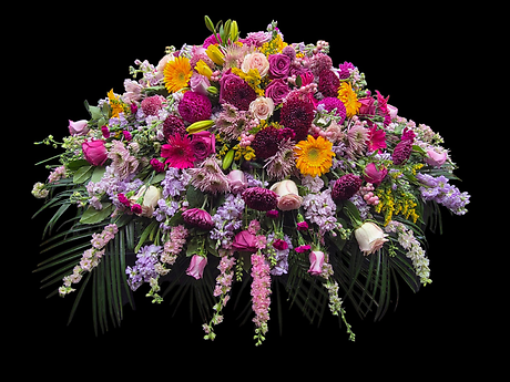 Spring Garden Casket Spray