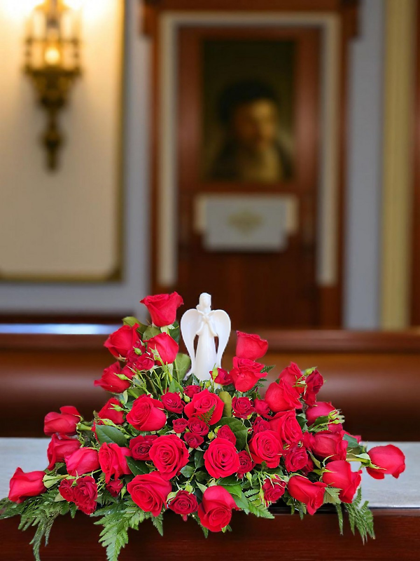 Angel love rose arrangement