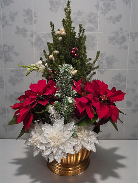 Deluxe Christmas Dish Garden