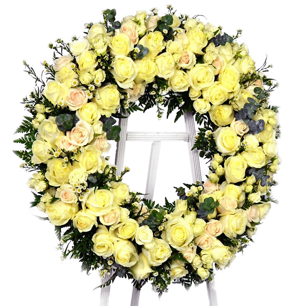 Playa blanca wreath