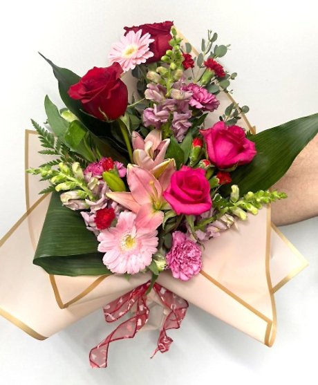 Love you so wrapped bouquet