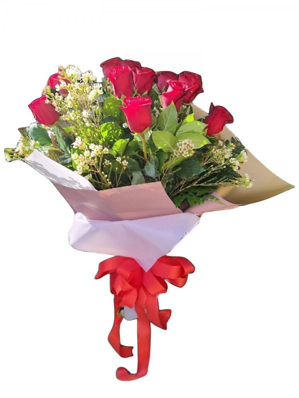 Dozen Red Rose Bouquet