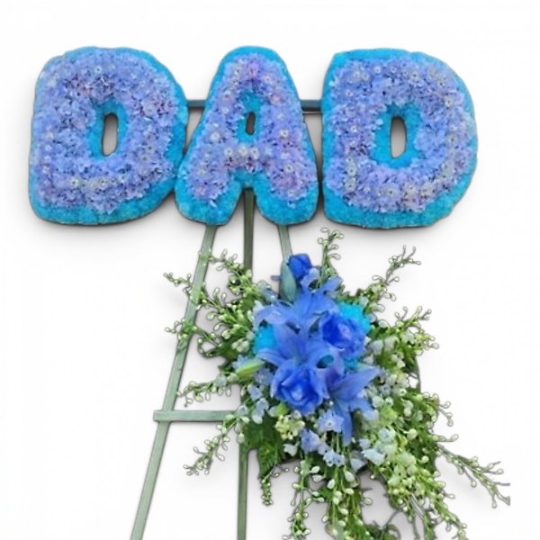 Dad Flower letter set