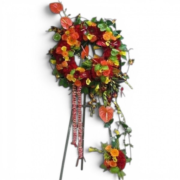 Vibrance Eternal Tropicals Wreath