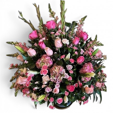 Gracious Pink Basket