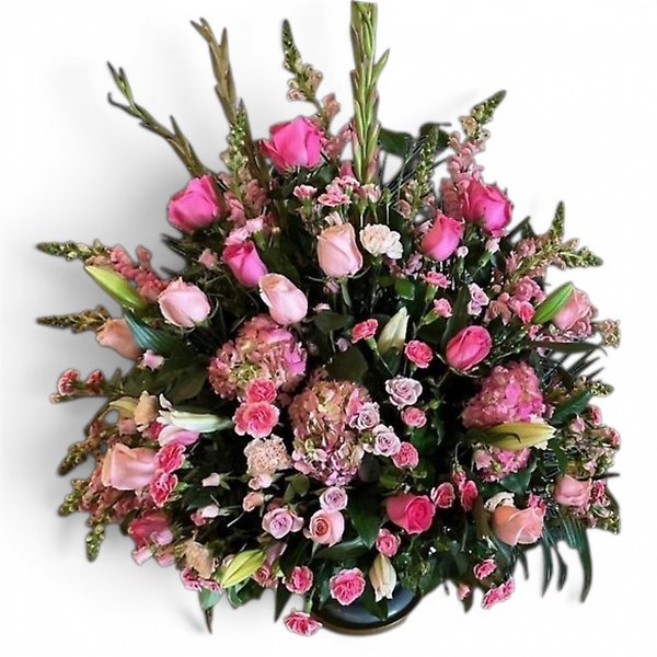 Gracious Pink Basket