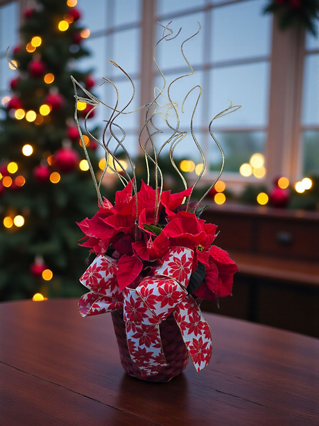 Decorated Poinsettia