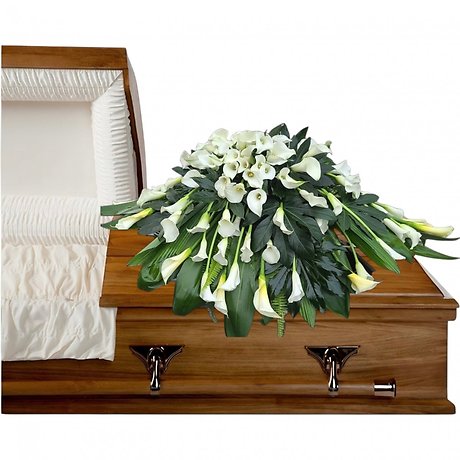 Calla Lily Casket Spray