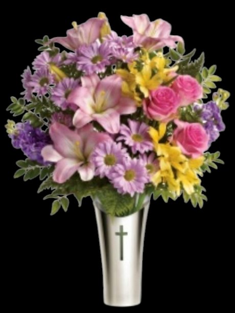 Silver Cross Bouquet