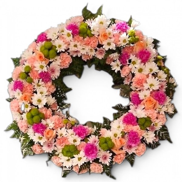 Aquarelle Floral Wreath
