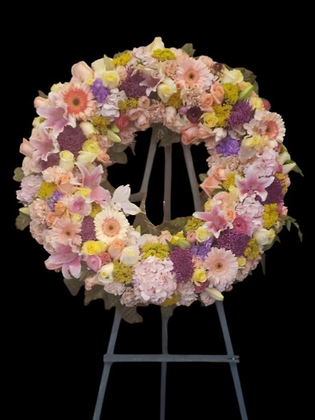 Graceful Serenity Wreath
