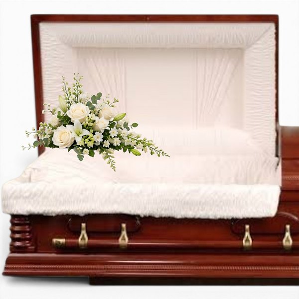 Inside casket corner accent