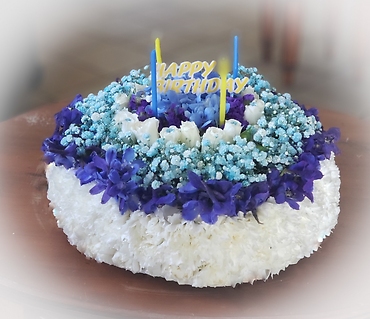 Sapphire Birthday Cake