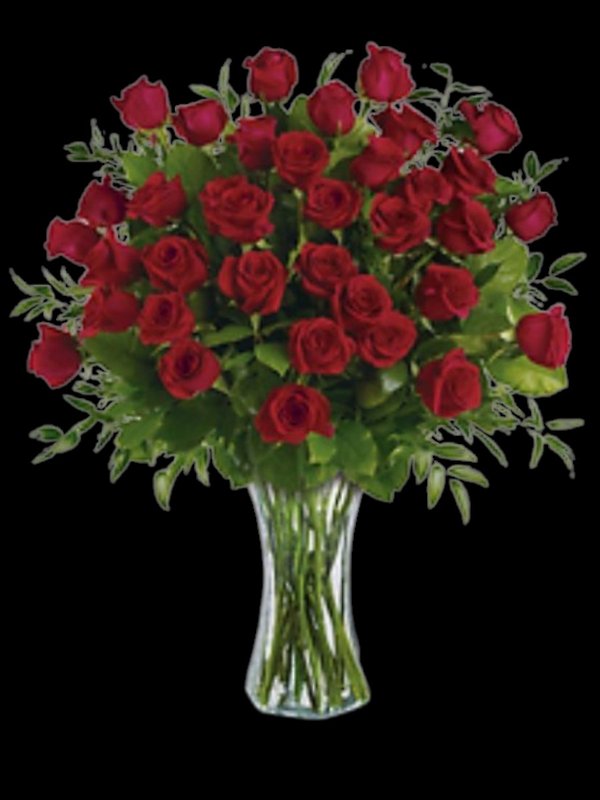 Breathtaking Beauty - 3 Dozen Long Stemmed Roses