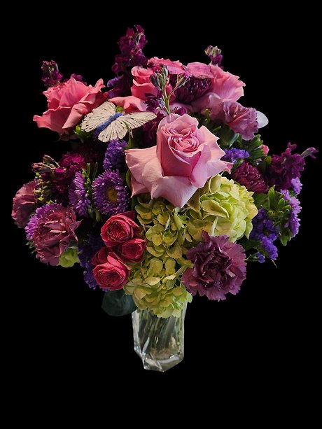 Butterflies and blooms