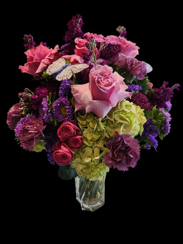 Butterflies and blooms